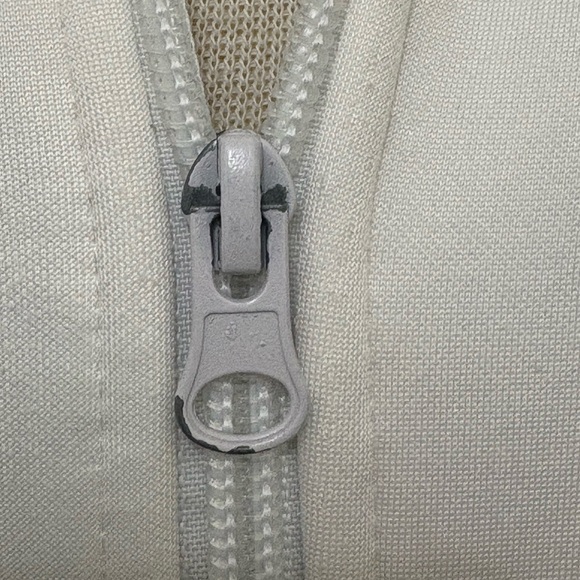 Green Layer Women's White Surf City Marathon Track Jacket - Picture 8 of 9